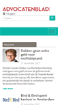 Mobile Screenshot of advocatenblad.nl
